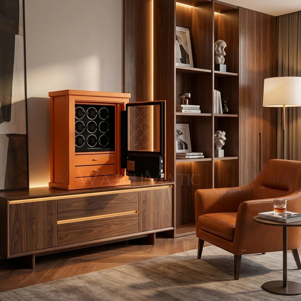 WatchMatic Sentry Vault - Watch Winder Safe Box - WatchMatic