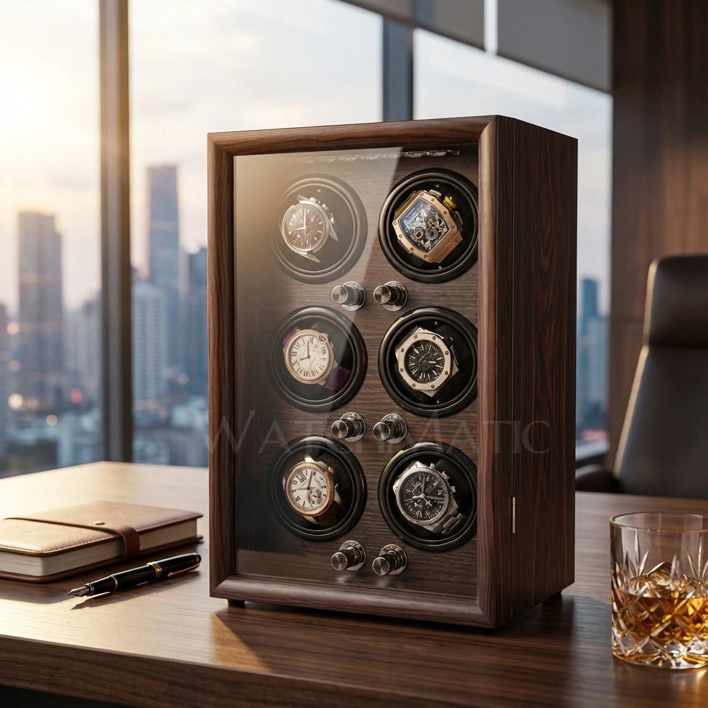 buy Verlor 6 - Slot Watch Winder at WatchMatic with free shipping