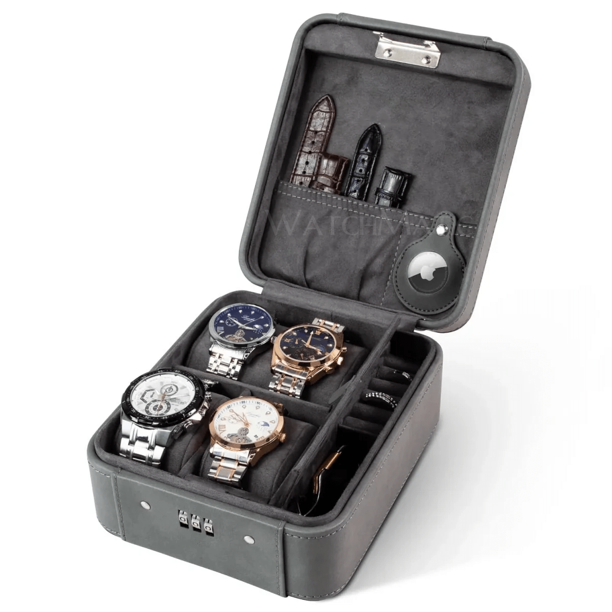 WatchMatic Kamier Travel Watch Case - WatchMatic
