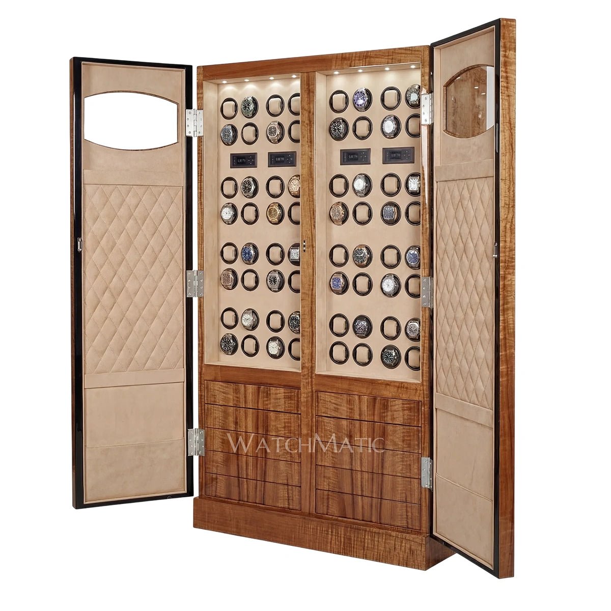 buy Legacy™ 64 Watch Winder Cabinet at WatchMatic with free shipping