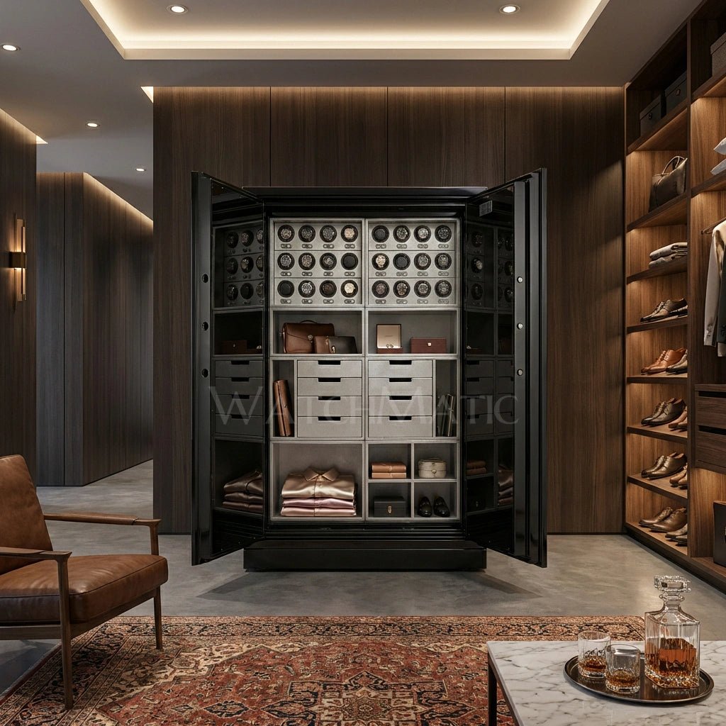 buy Sovereign™ Pure Cabinet – Dual Door Watch Safe at WatchMatic with free shipping